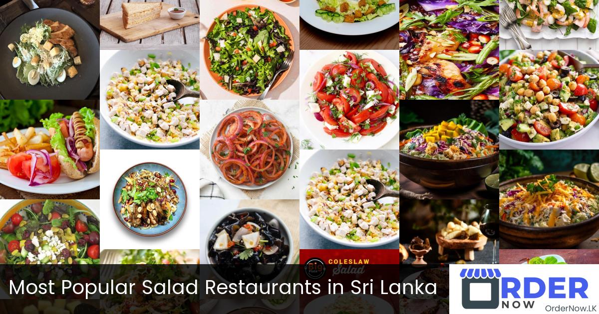 Most Popular Salad Restaurants in Sri Lanka