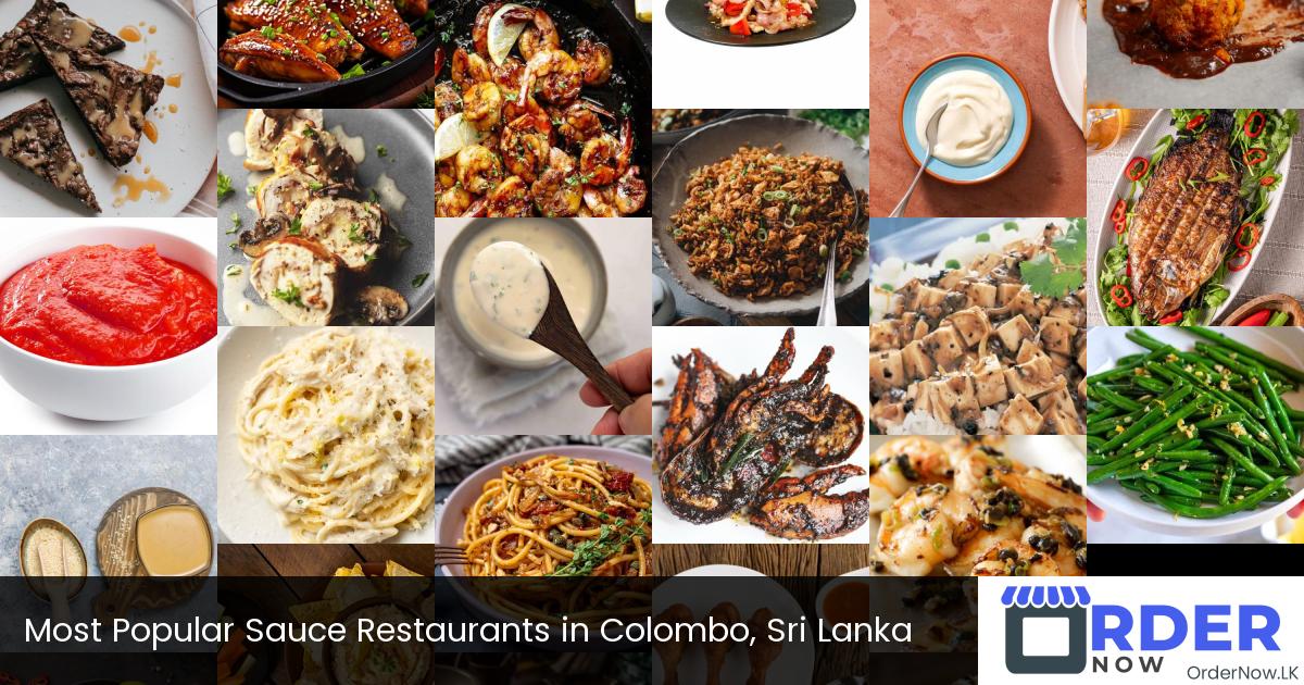 Most Popular Sauce Restaurants in Colombo, Sri Lanka