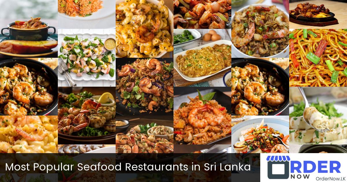 Most Popular Seafood Restaurants in Sri Lanka