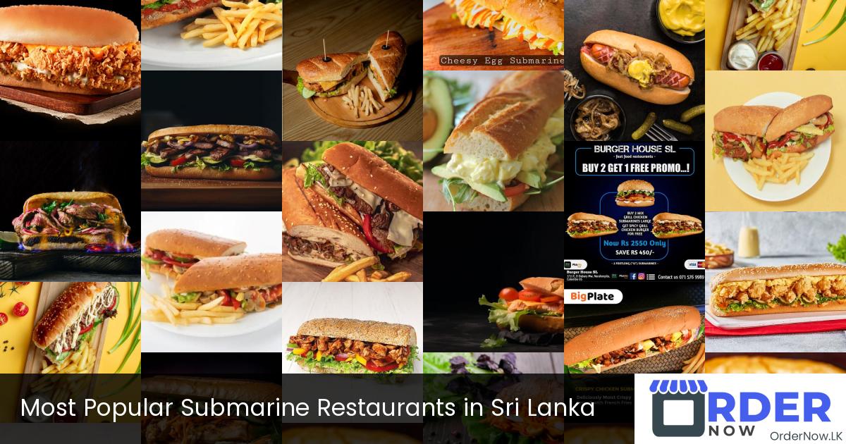 Most Popular Submarine Restaurants in Sri Lanka