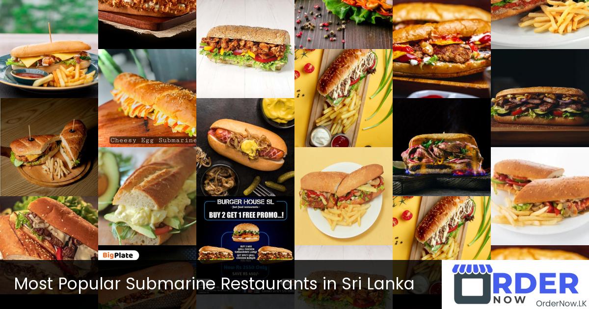 Most Popular Submarine Restaurants in Sri Lanka