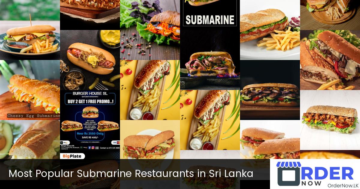 Most Popular Submarine Restaurants in Sri Lanka