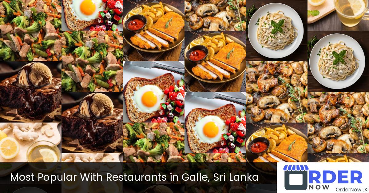 Most Popular With Restaurants in Galle, Sri Lanka