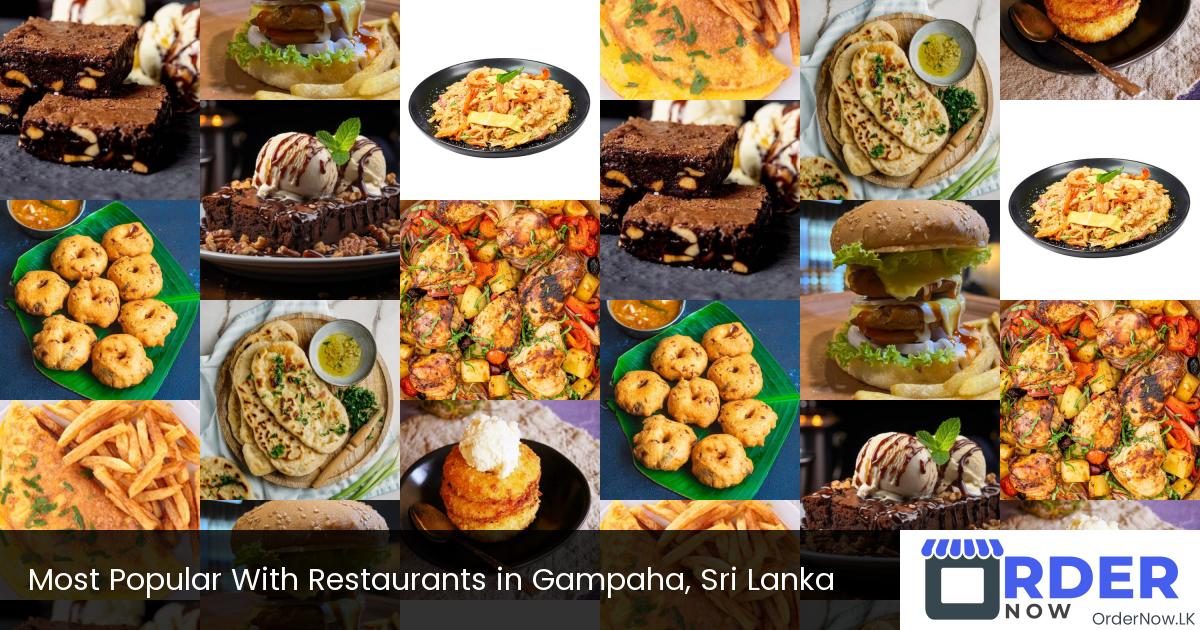 Most Popular With Restaurants in Gampaha, Sri Lanka