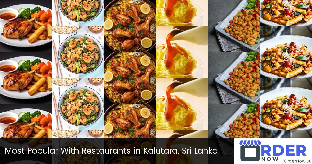 Most Popular With Restaurants in Kalutara, Sri Lanka