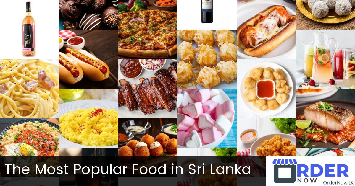 The Most Popular Food in Sri Lanka 