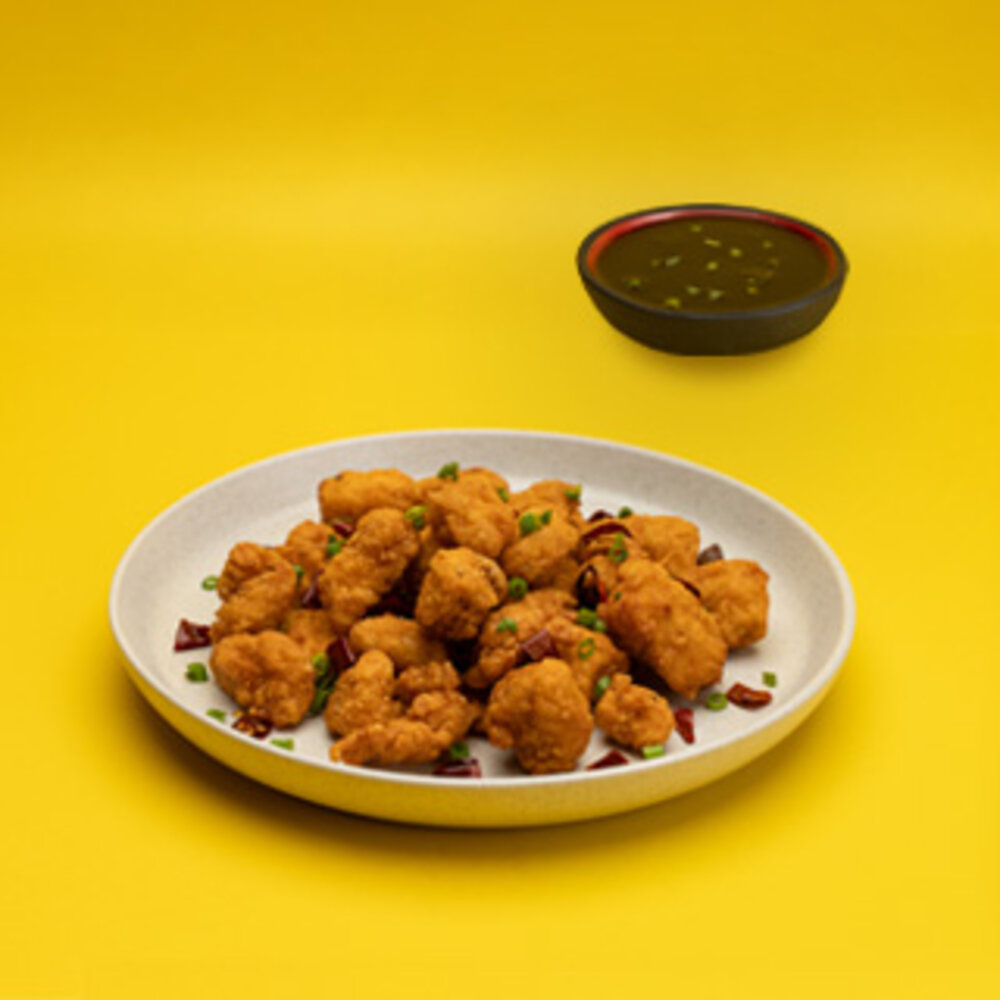 Soy Garlic Pop (간장 마늘 팝) at BokBok Chicken 